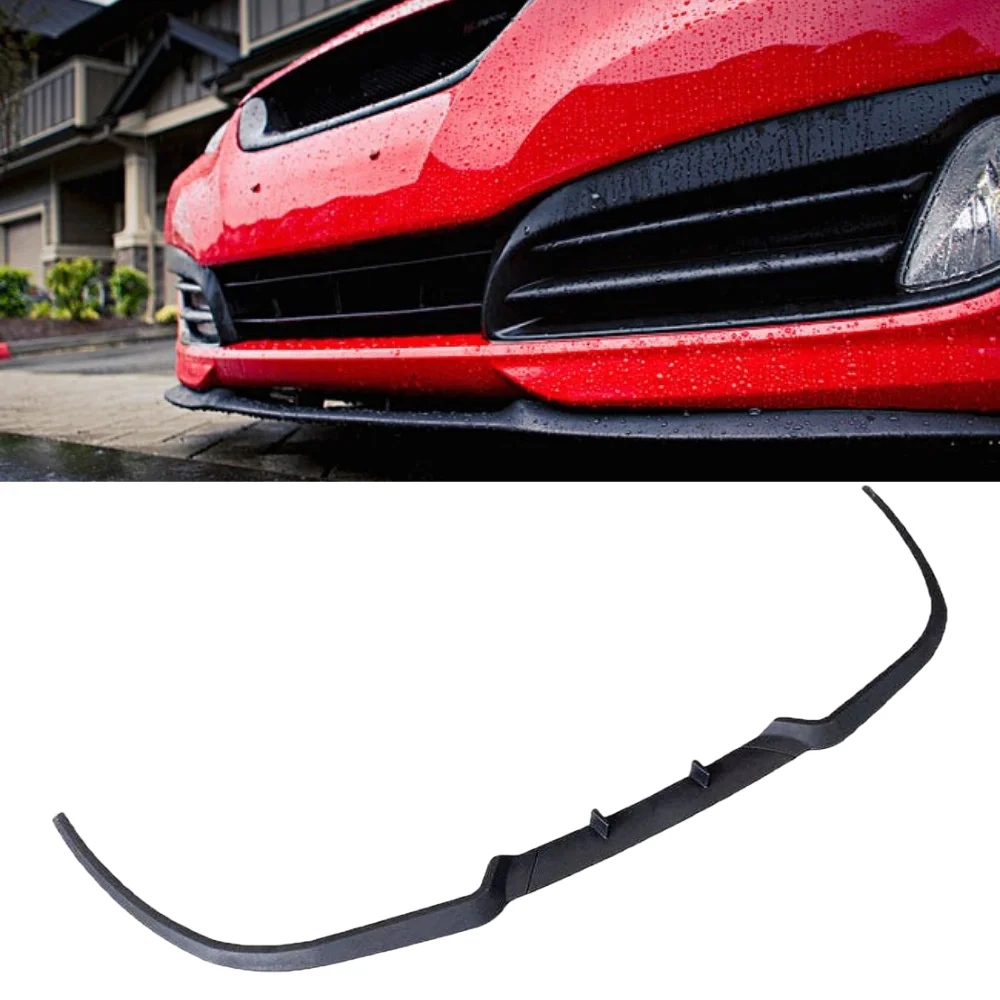 Front Bumper Lip For Hyundai Genesis CUPRA R Car Accessories Spoiler Flap Universal 3 Pcs Body Kit Exterior Parts Tuning