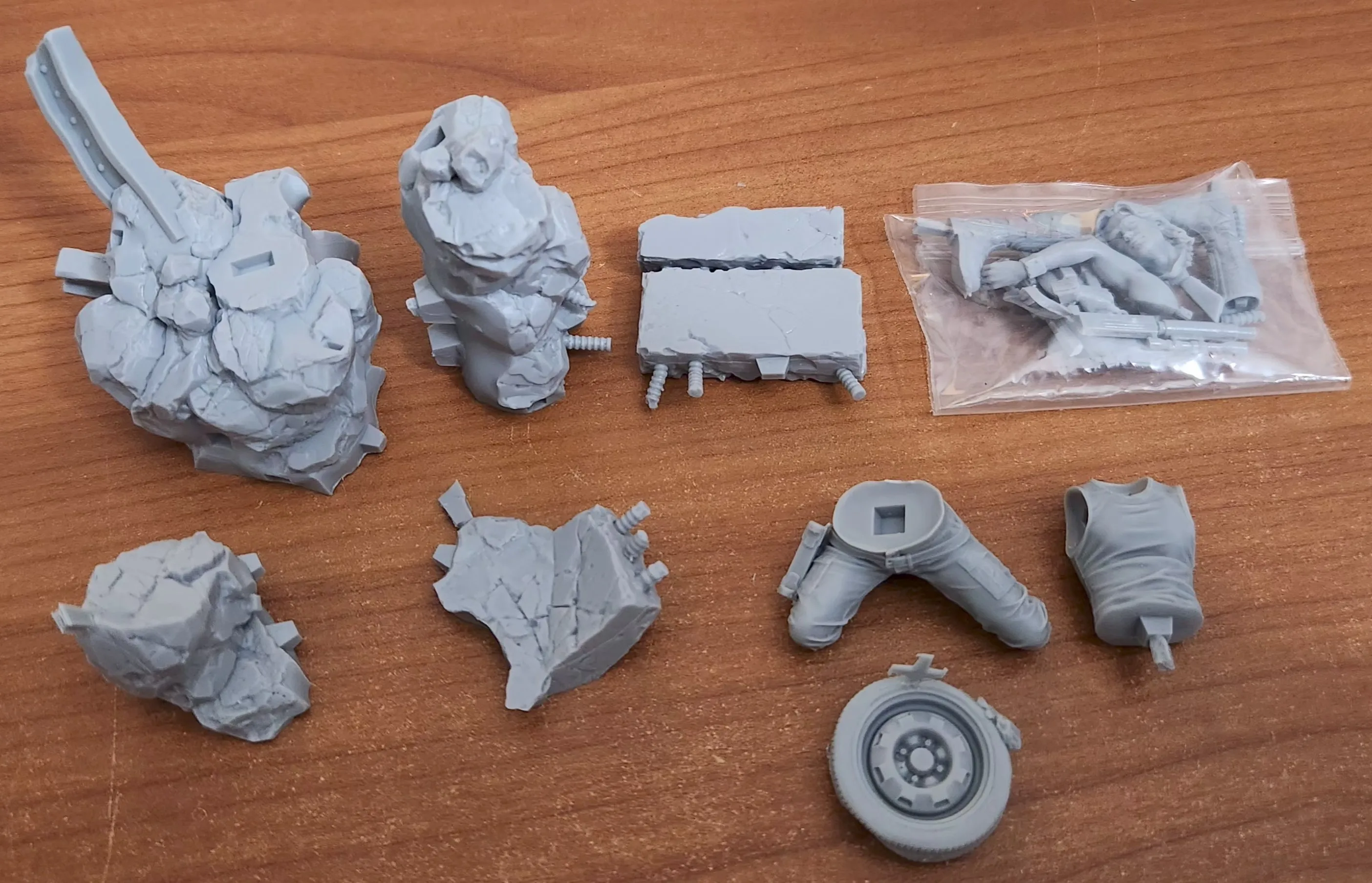 Buyer photo of this resin kit