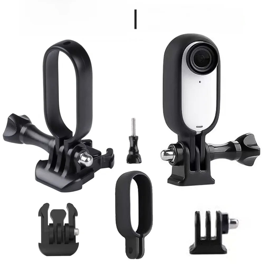 For Insta360 Go 3S Accessories Protect Border Frame Mount for Insta 360 One Go3 / GO3S - with Screw & Adapter