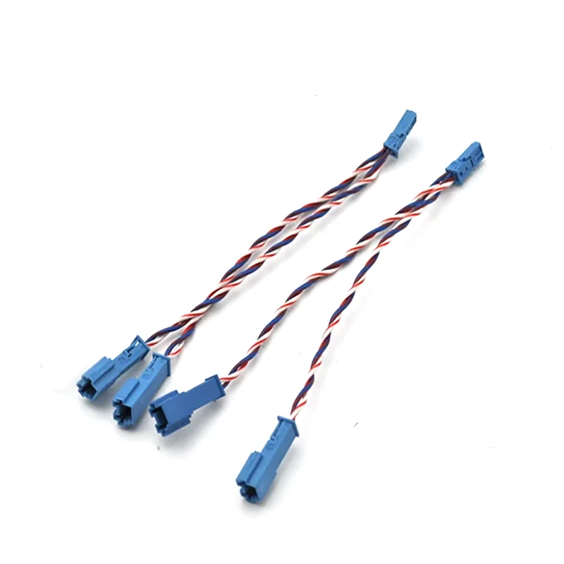 For 1 SERIES E81 E82 E87 E88 04-10 SPEAKER 2x ADAPTER PLUGS CABLE Y splitter