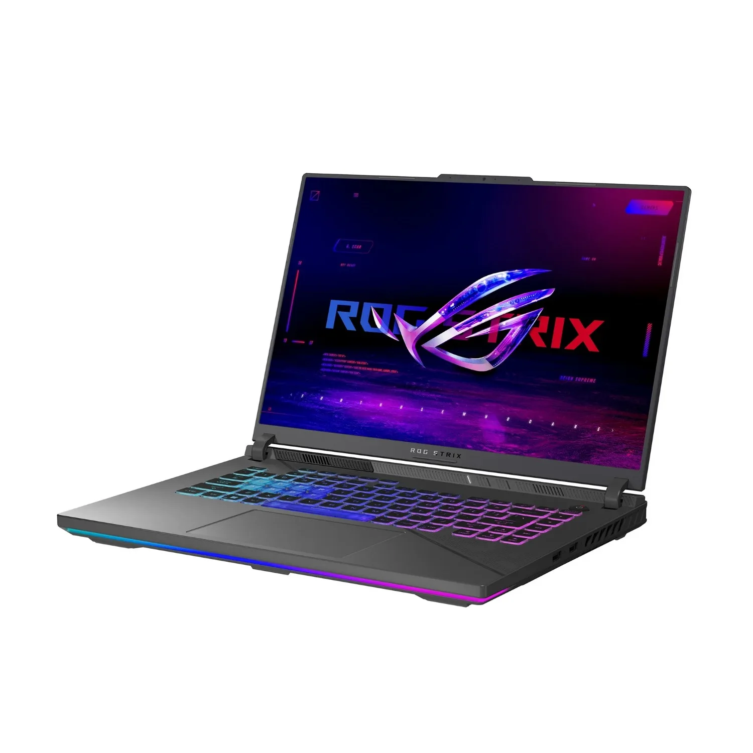 ASUS ROG-STRIX G16ゲーミングノートパソコン,16インチ,Intel Core i9-14900HX,Nvidia Geforce RTX, 4060,64GB RAM,4テラバイトSSD,Eclipse Grey,Windows 11 Home