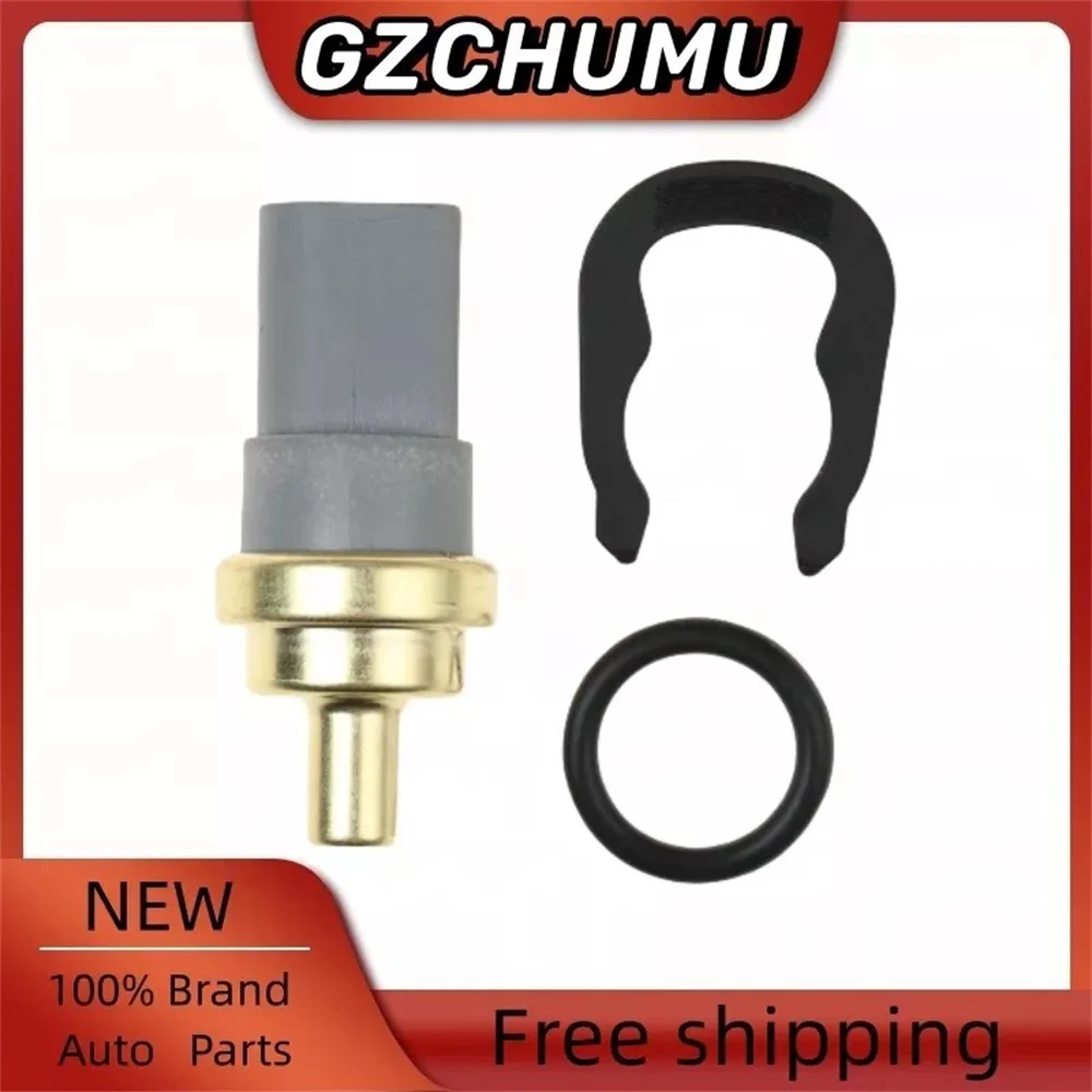 2 pins Coolant Temperature Sensor & O-Ring 06A919501A for VW Volkswagen Audi