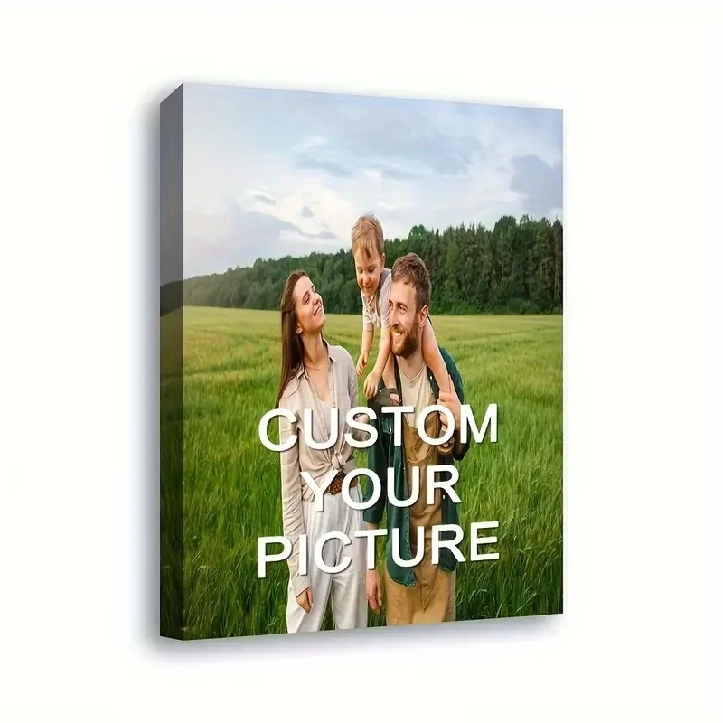 Personalized Photo Canvas Prints — Modern, Stylish, and Vivid Wall Art for the Home; Perfect Choice for Bedroom Decor.