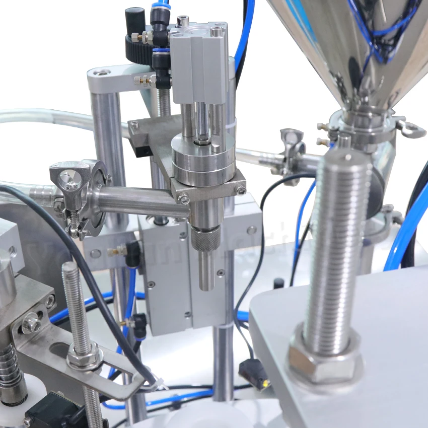 YLC-20อัตโนมัติความเร็วสูงแชมพูเครื่องสำอางครีม Ultrasonic โลหะพลาสติกหลอดบรรจุและเครื่องซีล