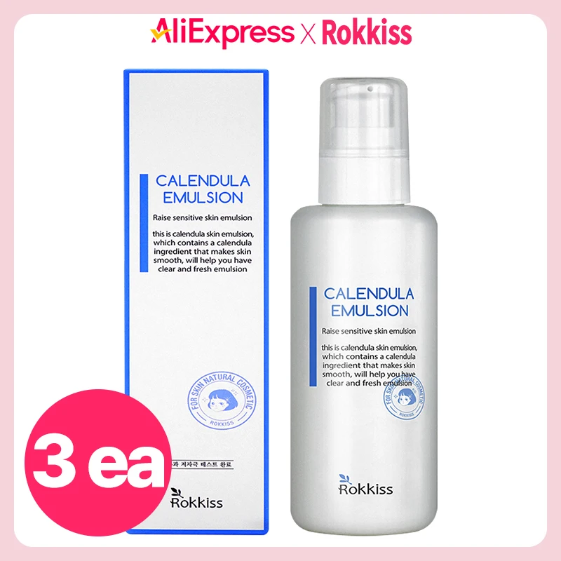 Rokkiss Calendula Emulsion 150ml, 3pieces