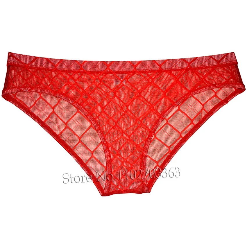 Men's See-through Lace Bikini Briefs Sexy Transparent Low-waist Underwear for Confident Style Fashion With Confidence