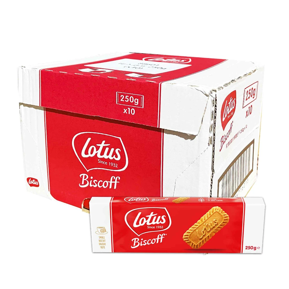 Lotus Biscoff 2.5kg (250g x 10) Bulk Coffee Snacks Lotus Biscoff 2.5kg (250g x 10) Bulk Coffee Confections