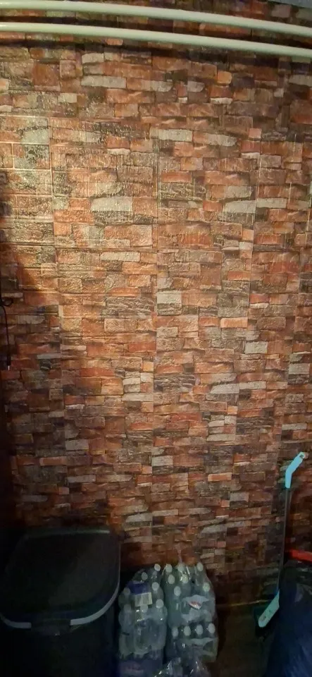 20pcs Wallpaper Brick stone pattern Waterproof Self-Adhesive Wall Stickers photo review