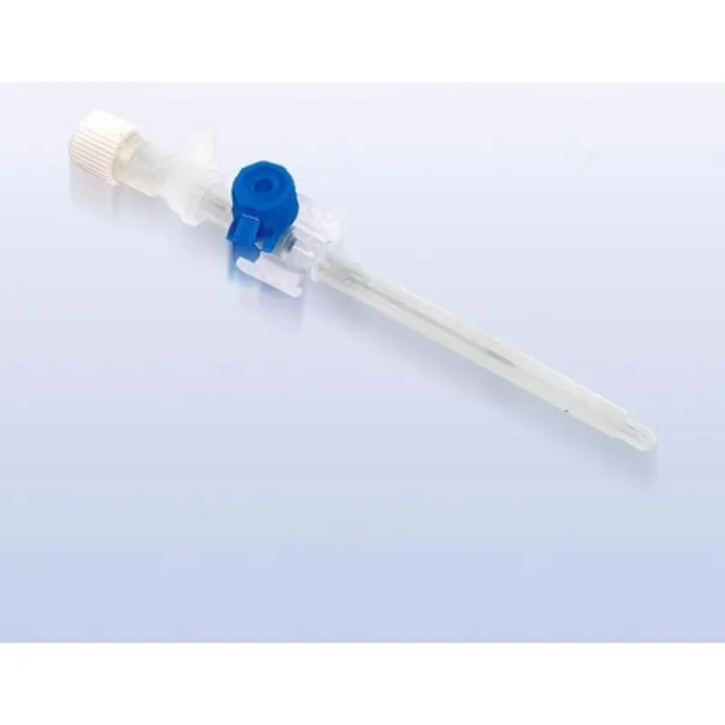 Gdk Intracket IV Cannula Branule 22g Blue Intracket 100 Pieces