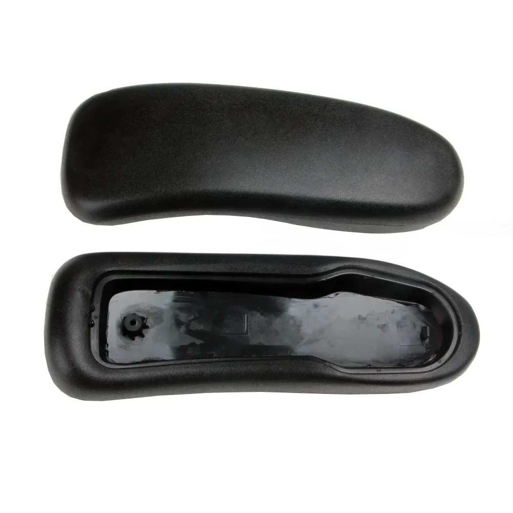 Vinyl Arm Pads Caps for Herman Miller Classic Aeron Office Home Chair Graphite/Black Smoke/Grey Color Fit, B, C 1 Pair
