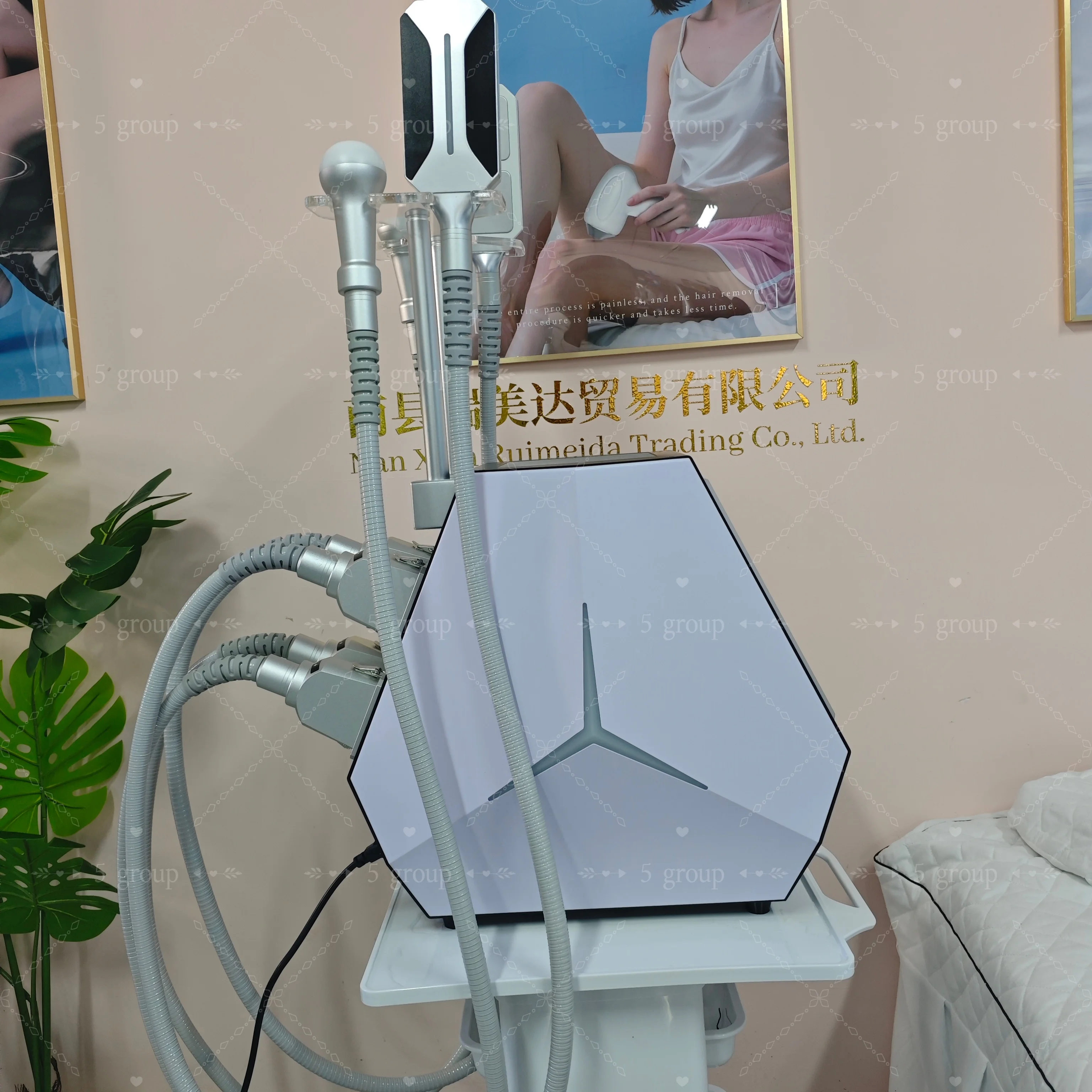 

Портативная машина для криотерапии Cryo Tshock EMS, машина для лифтинга лица и похудения тела