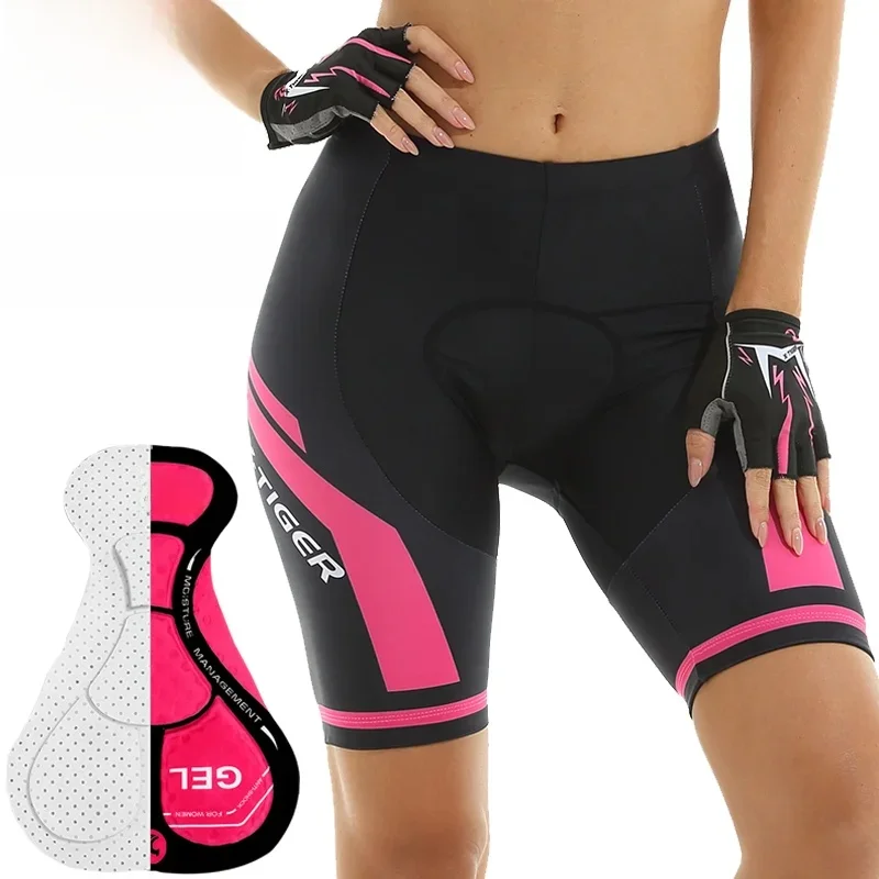 AliExpress X-TIGER Women Cycling Shorts 5D Gel Padded Shockproof MTB Mountian Bicycle Shorts Road Racing Bike Shorts Summer Outfit Clothing