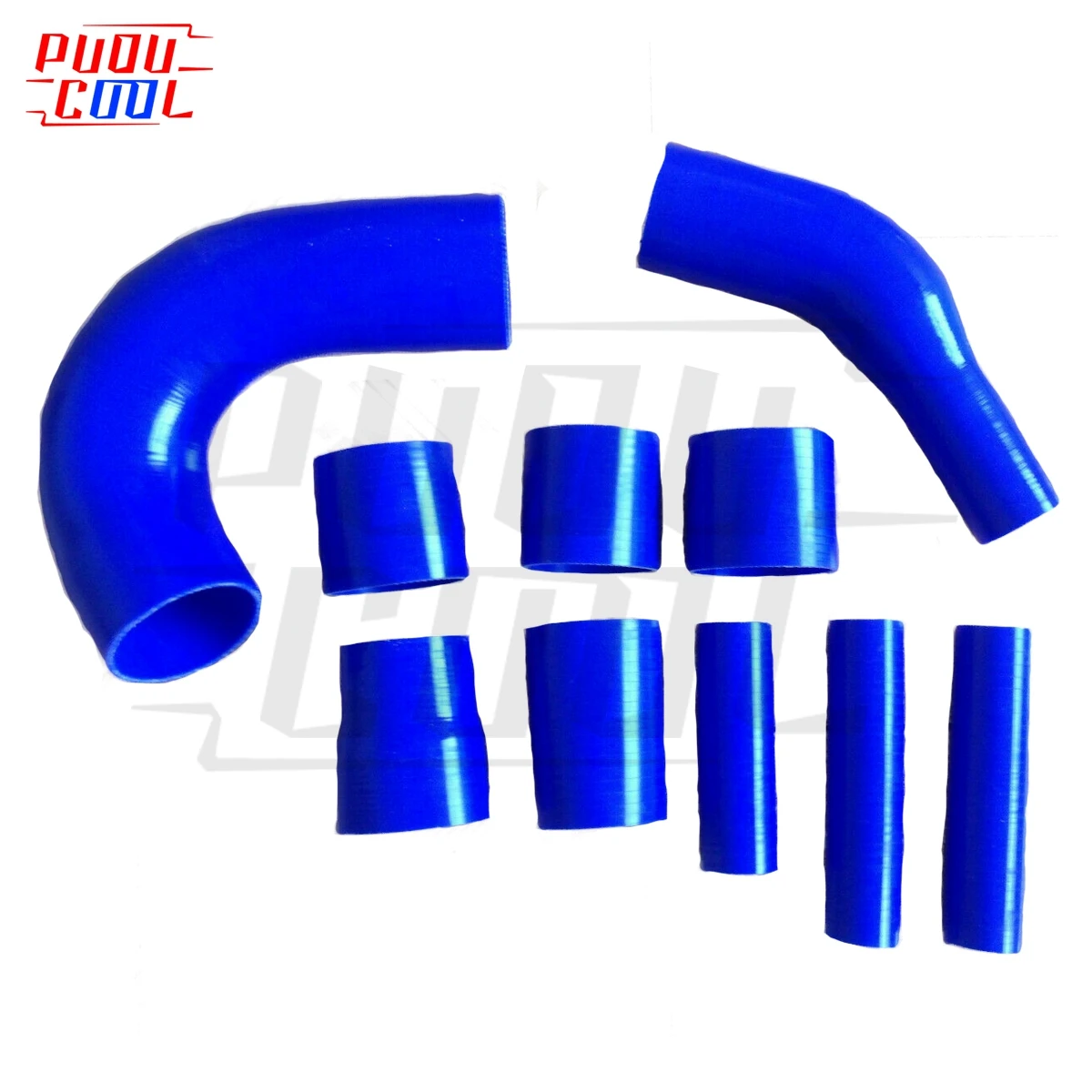 High Pressure Hose For 08-11 MITSUBISH Lancer Evolution EVO 2.0 10X CZ4A 4B11T Turbo Silicone Pipe Intercooler Tube Kit 10Pcs