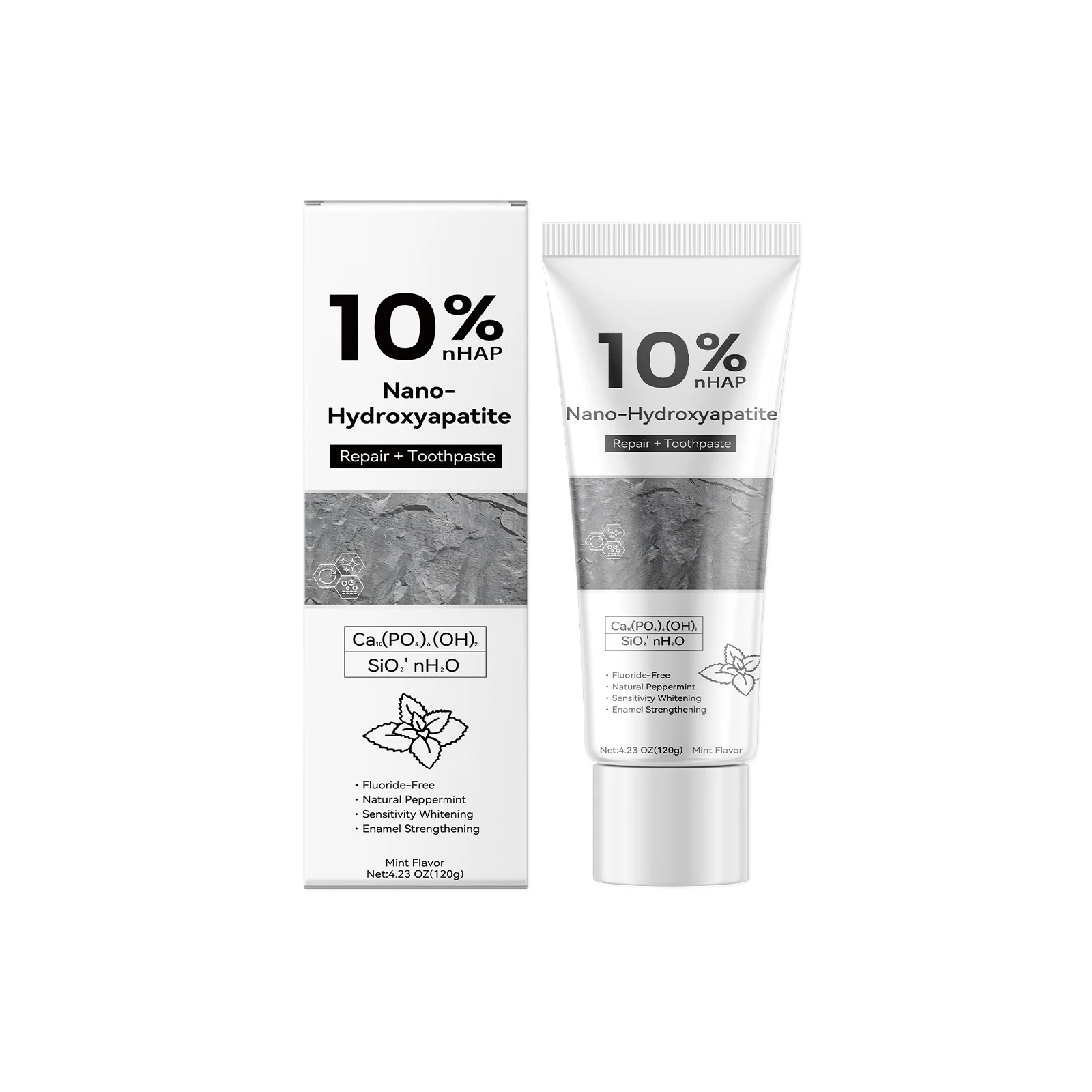 

Teeth Whitening Restoration Oral Care Removed Stains Gentle Cleaning Strengthen Enamel Reduced Oral Odor Freshing Breath Heathy