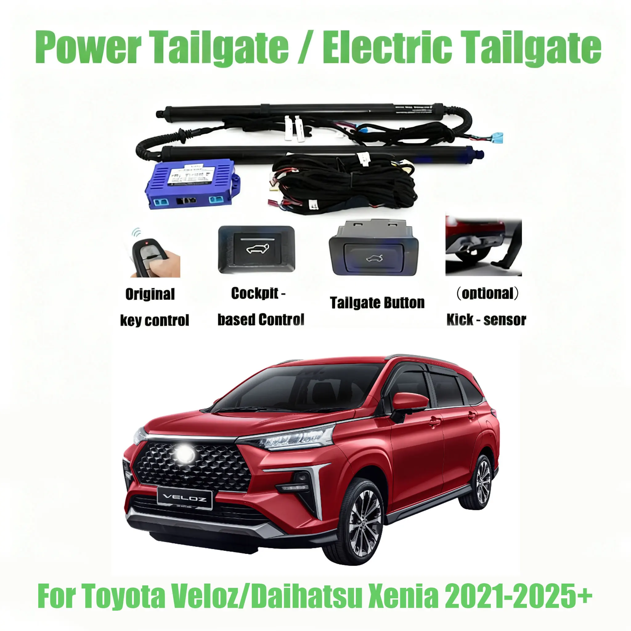For Toyota Veloz/Daihatsu Xenia 2021-Now Car Automatic Lifting kit Opening Trunk Intelligent Electric Tail Gate Lift Tailgate