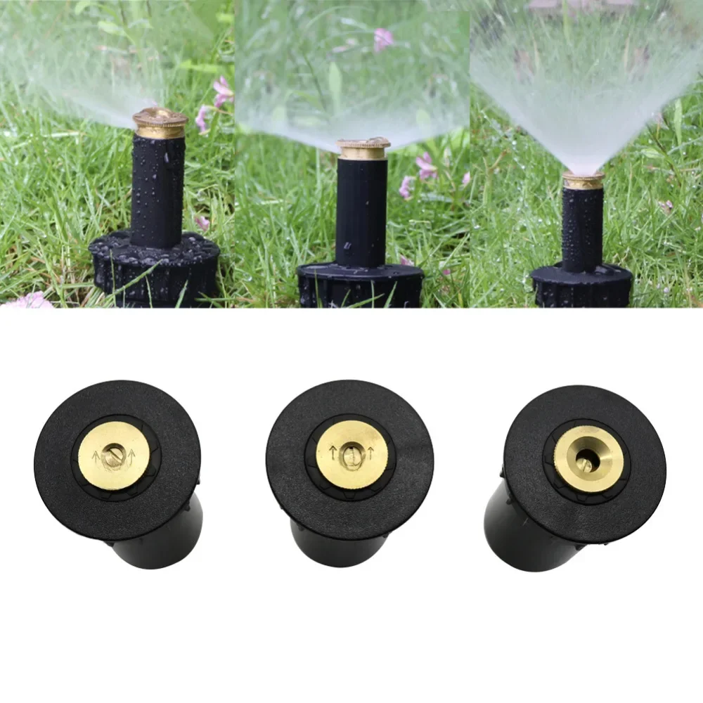 Arroseur Popup pour pelouse et jardin, 90/180/360 degrés, buse de réfraction agricole pour l'arrosage et l'irrigation