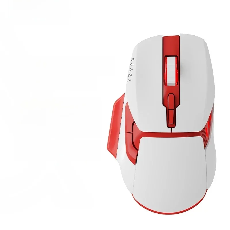 Ajazz-Souris filaire sans fil Bluetooth, Leic-Mode, USB 2.4G, 7200Dpi, Souris ergonomique Gamer pour PC, Ordinateur portable, Ordinateur de bureau, RVB