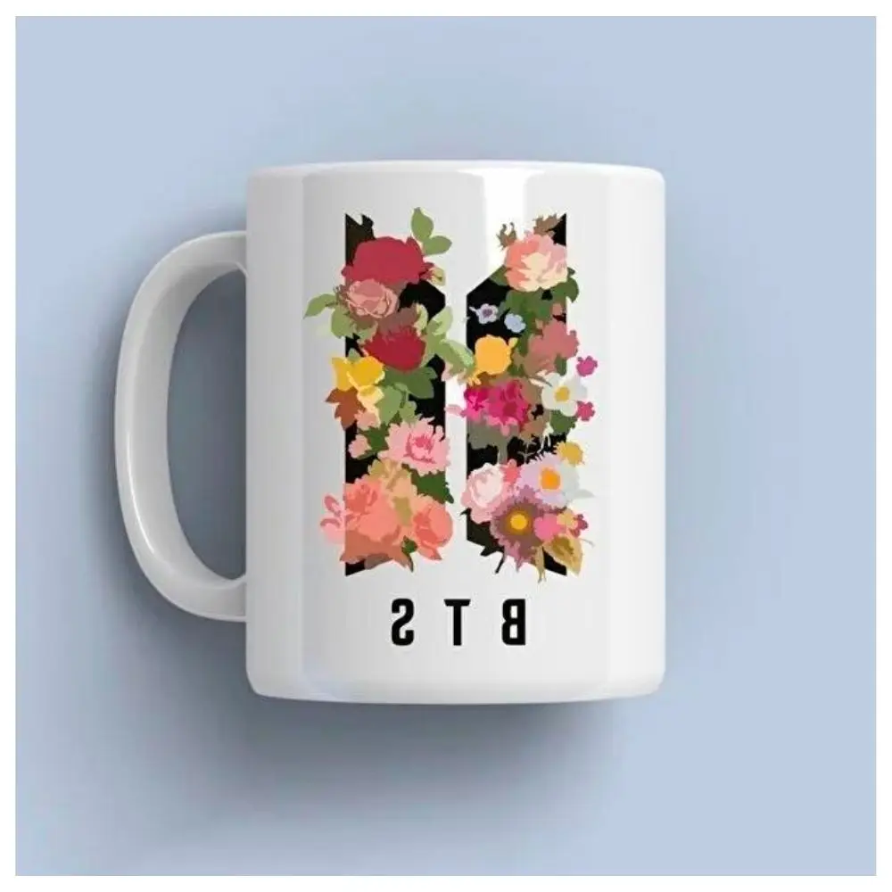 DESIGN MUG CUP porcelain style, high quality tea and coffee cup Jungkook V Suga JIMIN