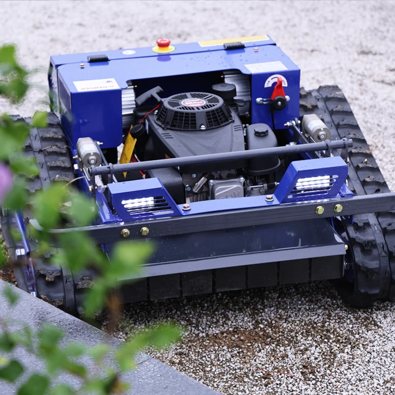 Cortacésped con Control remoto, oruga Rc, cortadora de pendiente de 7,5 HP, cortacésped con control por Radio, cortacésped robótico