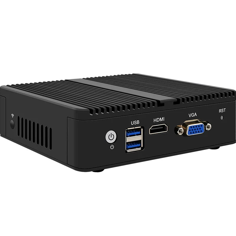 CWWK J4125 Fanless 2.5G Router Nano Mini PC 4 Intel i225-V B3 2.5GbE Nics pfSense Firewall Router