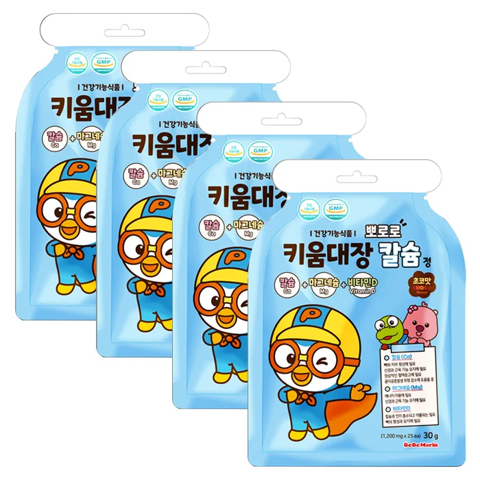 Pororo Calcium Refined 4 Pieces