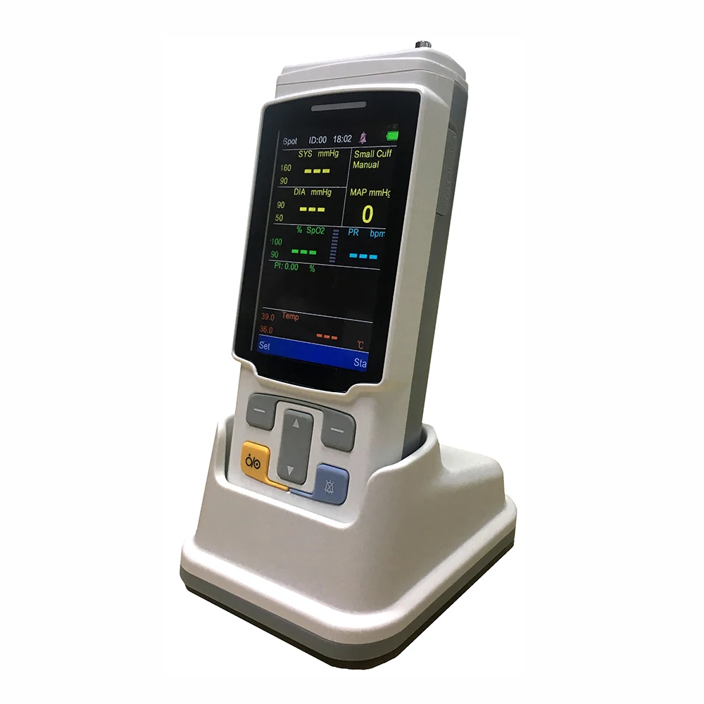 Handheld Vital Sign Monitor Multi-parameter Patient Monitor with PC Software for Pets and Human