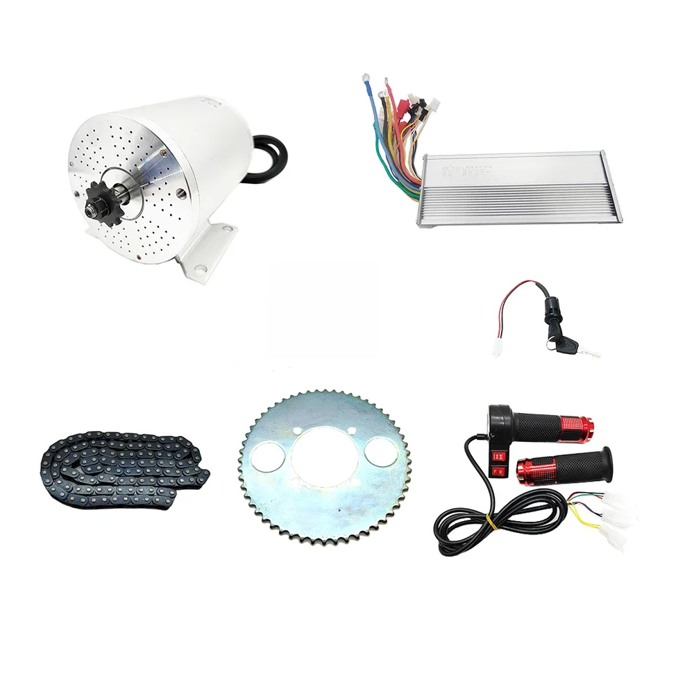 AliExpress 48V 60V 2000W Electric Scooter Brushless DC Motor Kit for E-Scooter E-Tricycle/ATV