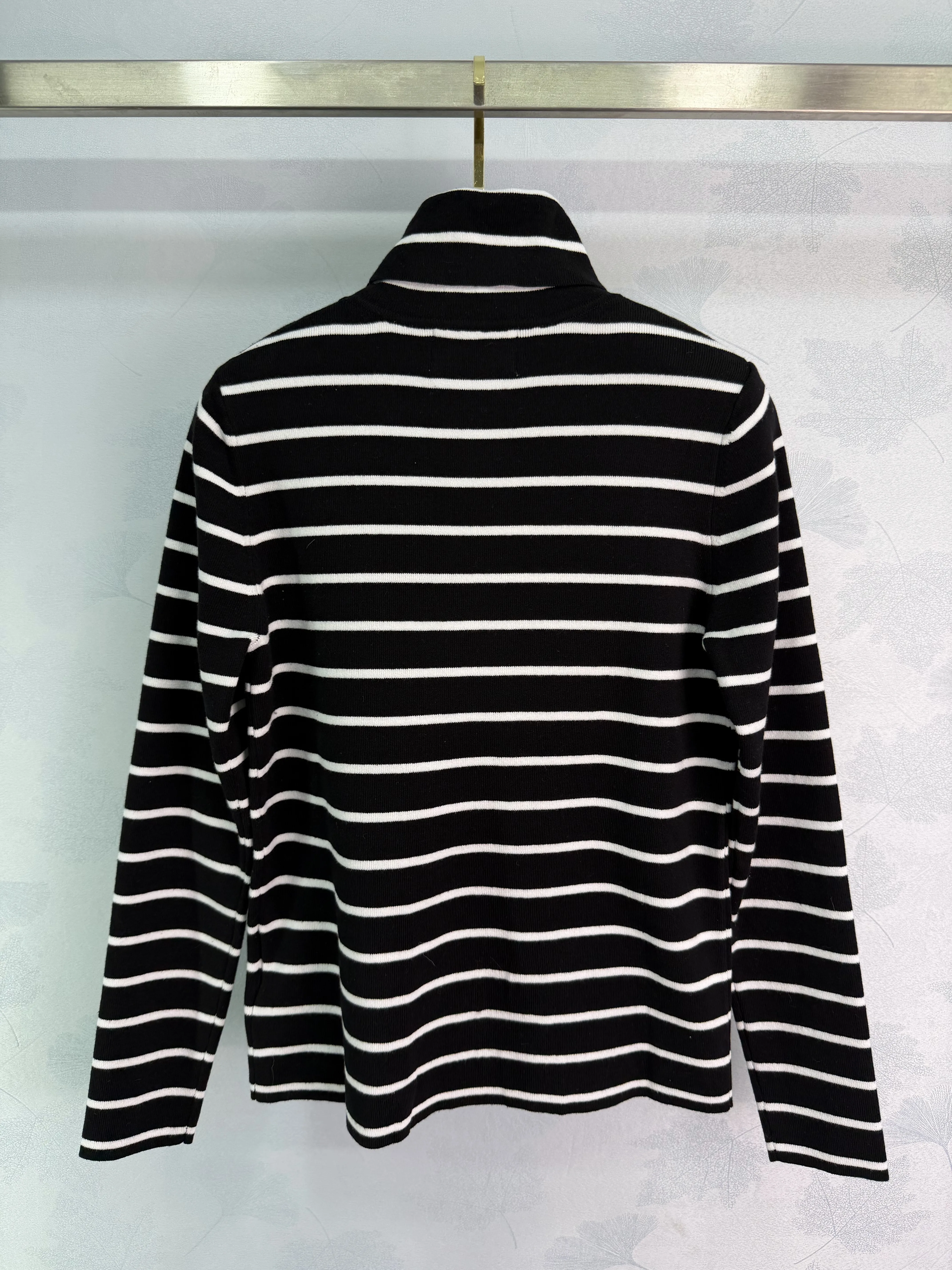 

25 Autumn/Winter New Versatile Top with High Collar and Large Size Hoodie, Long Sleeve Knitted Style