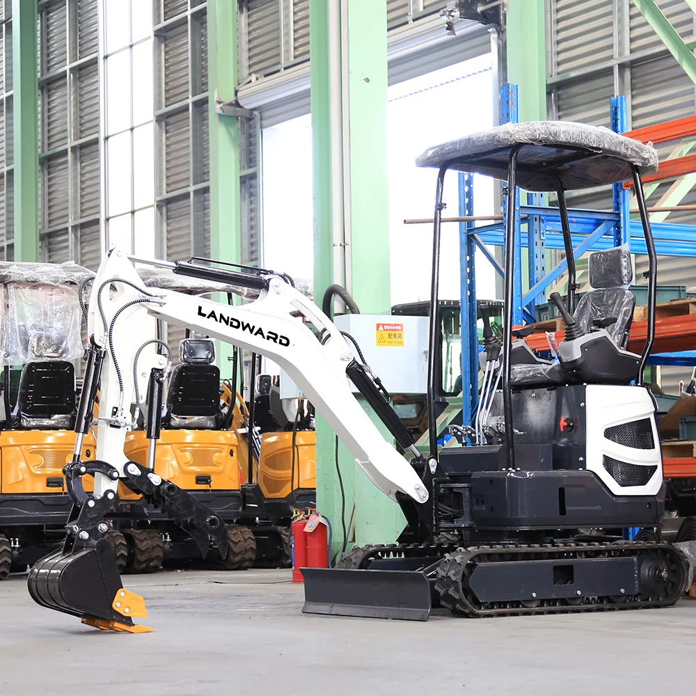 

Small Rubber Crawler Bagger 1 Ton Orchard Farm Use Mini Digger EPA/Euro 5 All Terrain 1.8 Ton Tailless Excavator Customized Sale