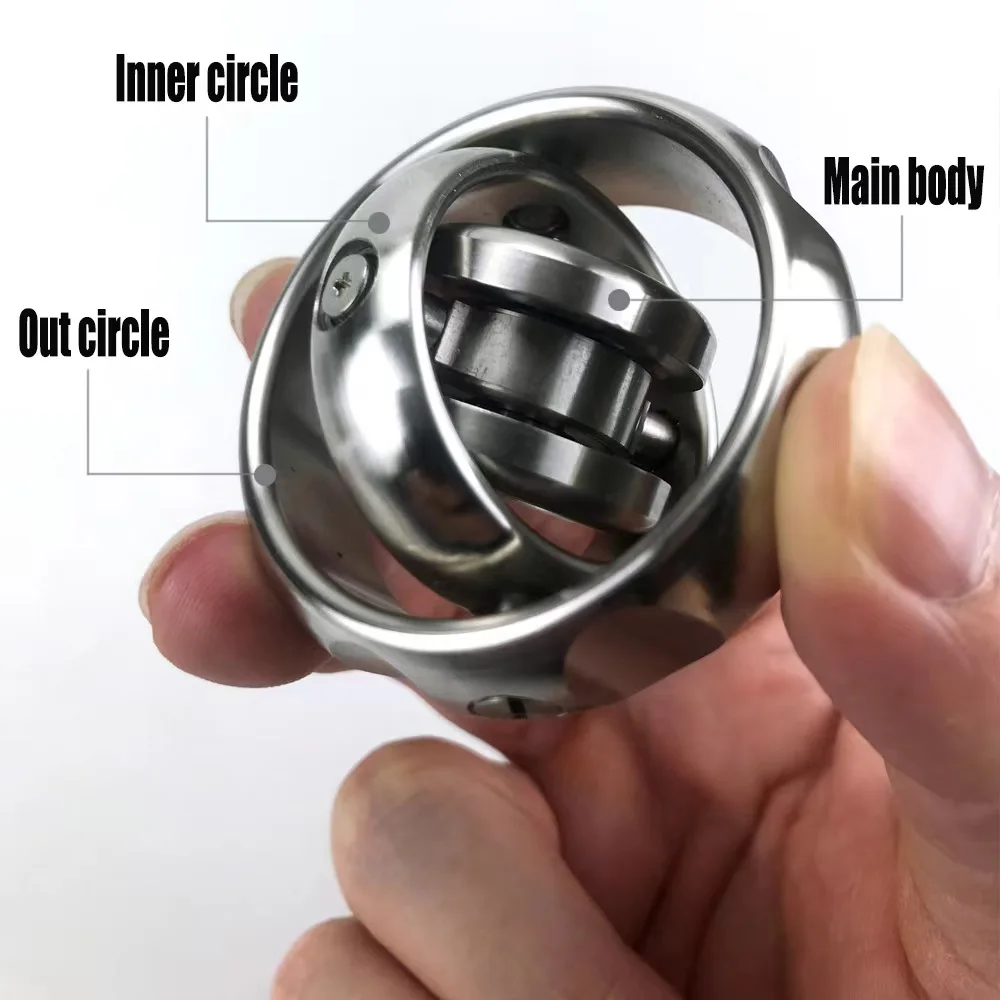 Mechforce EDC Metal Gyroscope Fingertip Gyro Decompression Adult Toy Anti Stress Balance Fidget Spinner