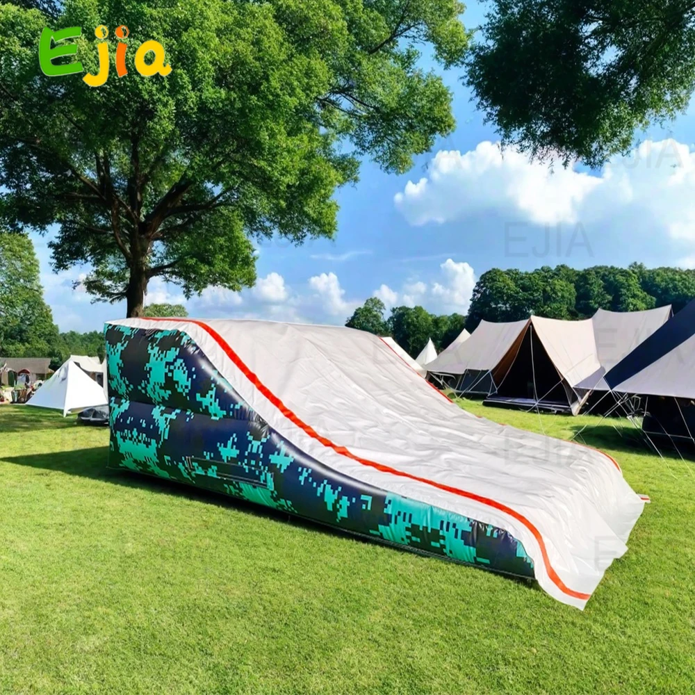 Extreme Sport Big Air BMX MTB Freestyle Motocross Landing Bag Inflatable FMX Airbag Lander Stunt Airbag  for Back Flip Training