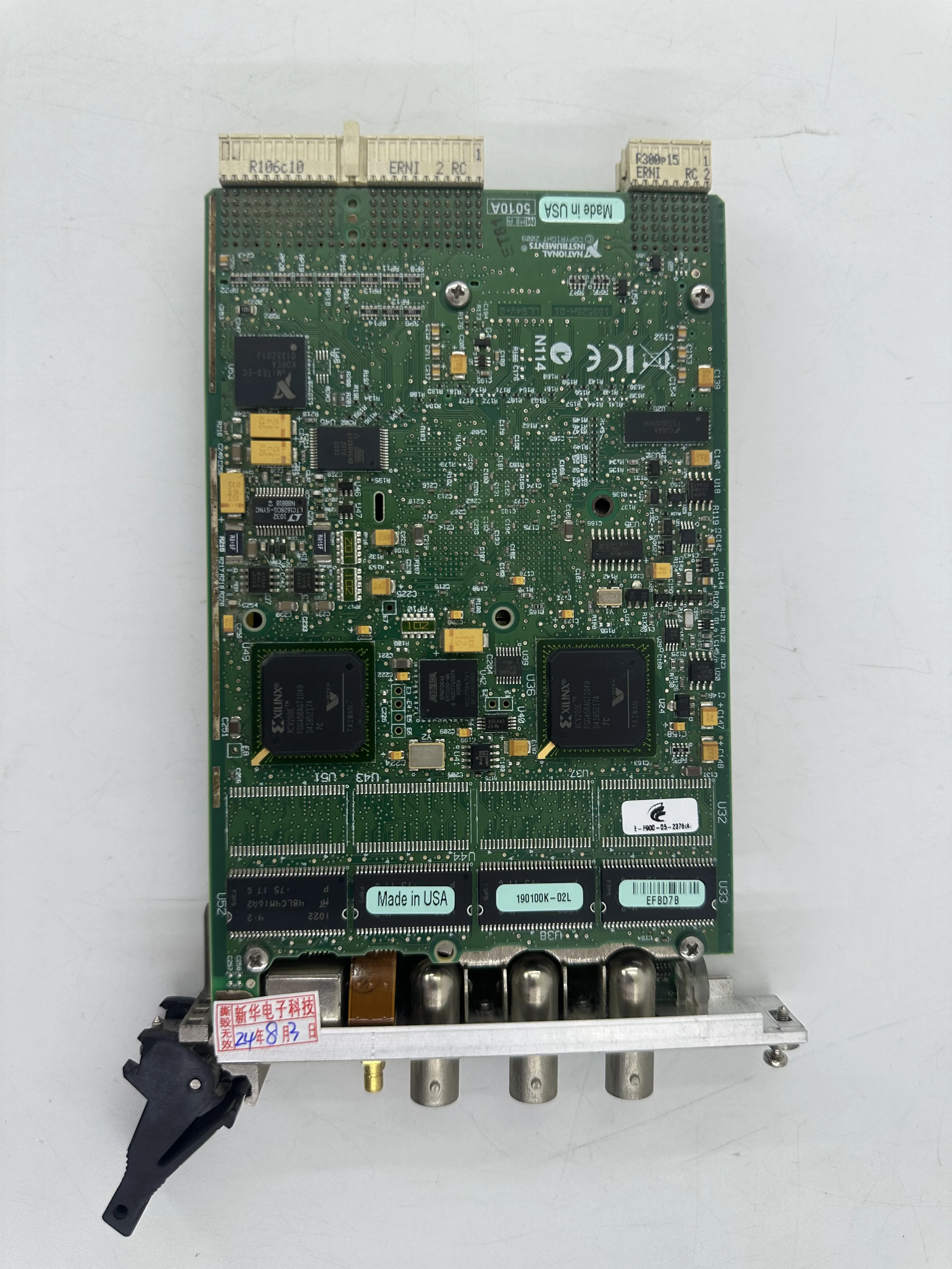 1PCS NI PXI-5122 14-Bit 100 Ms S Digitizer DAQ Card Module fedex