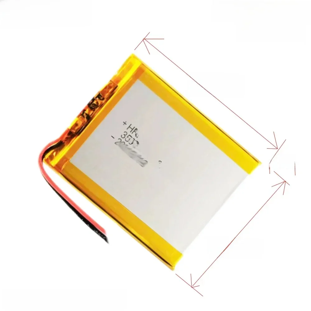645464 Polymer Lithium Battery 3.7V 3.8V 3500mAh For wireless charging medical device 645565 Lithium battery