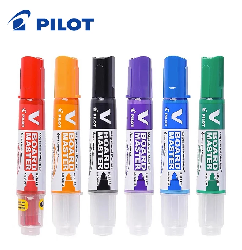 1pc Japan PILOT Whiteboard Stift V Gerade Flüssigkeit WBMAVBM Große Kapazität Farbe Tinte Schnell Trocknend Treffen Ausbildung Büro liefert – Detail 1