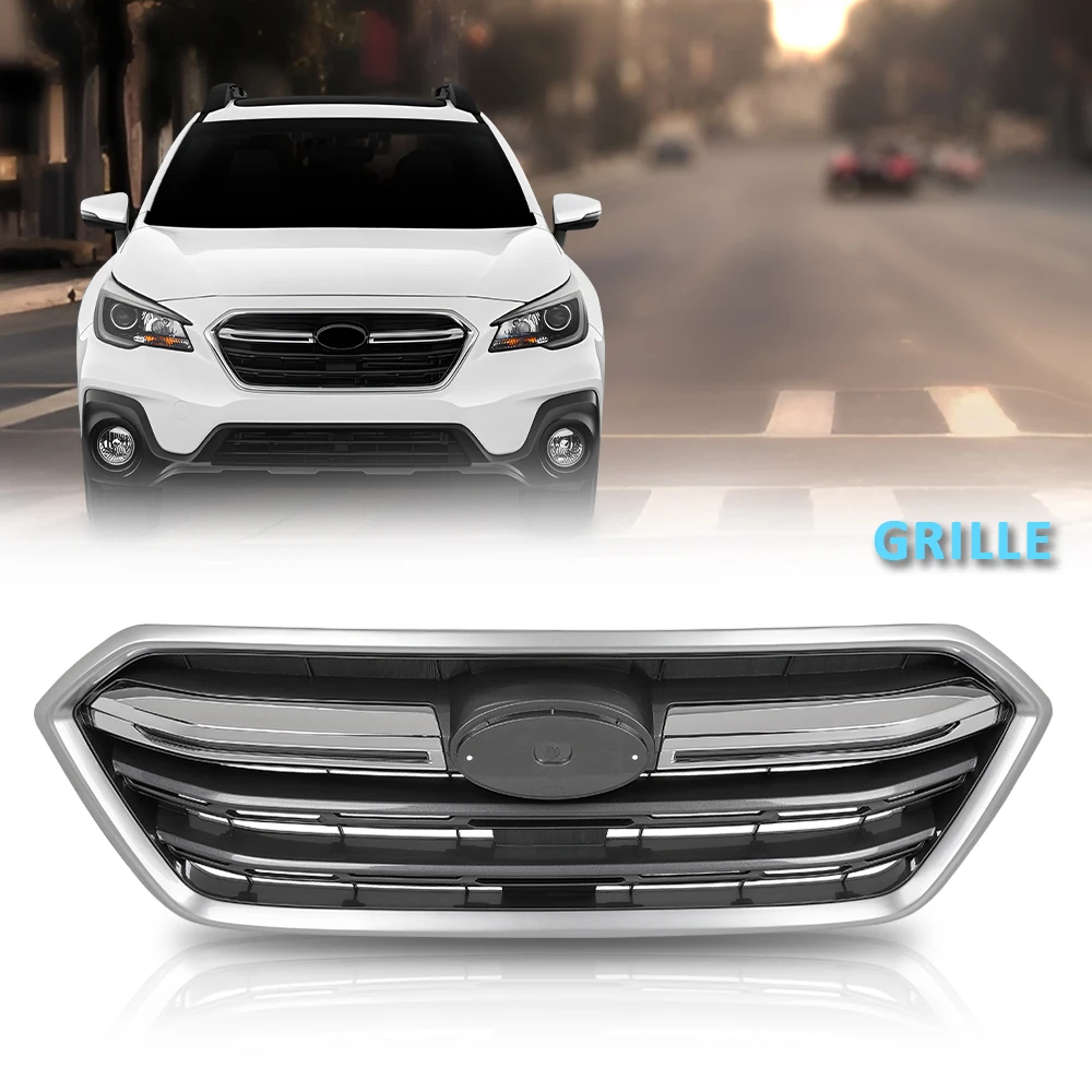

Передняя сменная решетка серебристо-черного цвета, подходит для Subaru Outback Su1200172 2018-2019 гг., 91121Al16B, прочная, водонепроницаемая, снегозащитная