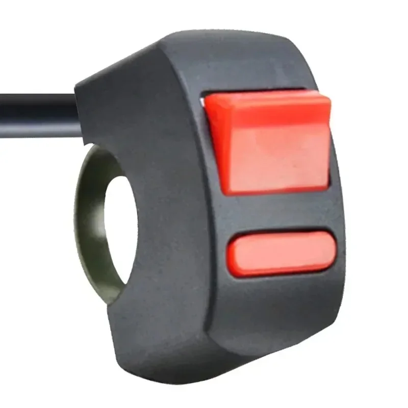 AliExpress Universal Motorcycle Handlebar Flameout Switch ON OFF Button for Moto Motor ATV Bike DC12V/10A Black 2-wire switch warning