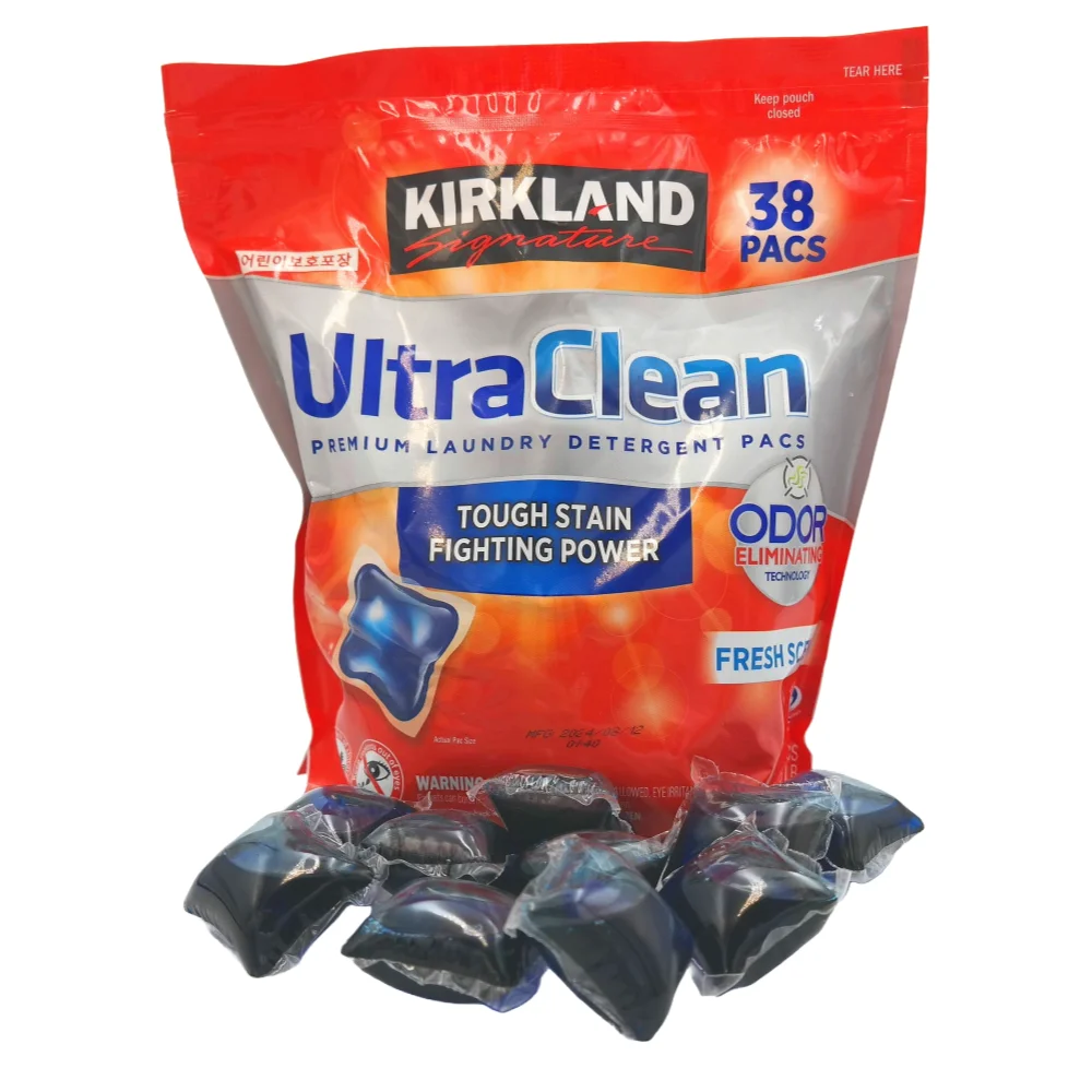 Costco Capsule Ultra-clean Kirkland Signature laundry pacs