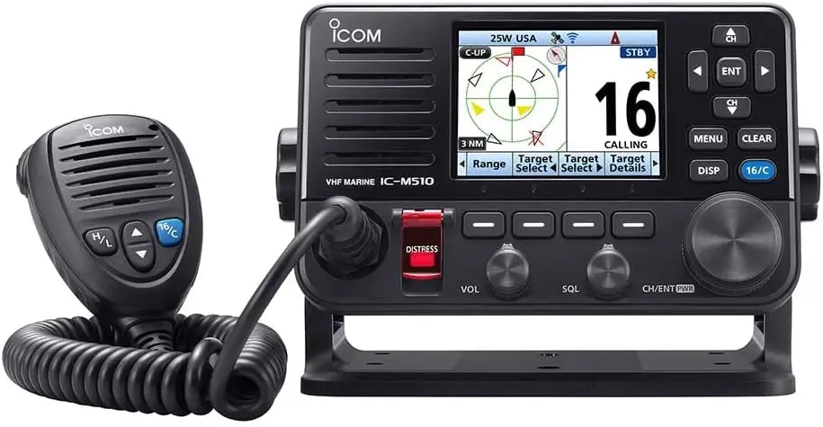 Π Π°Π΄ΠΈΠΎΠΏΡΠΈΠ²ΠΎΠ΄ Icom M510 VHF Ρ ΡΠΈΠΊΡΠΈΡΠΎΠ²Π°Π½Π½ΡΠΌ ΠΊΡΠ΅ΠΏΠ»Π΅Π½ΠΈΠ΅ΠΌ ΠΈ 3,5-Π΄ΡΠΉΠΌΠΎΠ²ΡΠΌ TFT-ΠΠ-Π΄ΠΈΡΠΏΠ»Π΅Π΅ΠΌ Π Π°Π΄ΠΈΠΎΠΏΡΠΈΠ²ΠΎΠ΄ Icom M510 VHF Ρ ΡΠΈΠΊΡΠΈΡΠΎΠ²Π°Π½Π½ΡΠΌ ΠΊΡΠ΅ΠΏΠ»Π΅Π½ΠΈΠ΅ΠΌ ΠΈ 3,5-Π΄ΡΠΉΠΌΠΎΠ²ΡΠΌ TFT-ΠΠ-Π΄ΠΈΡΠΏΠ»Π΅Π΅ΠΌ