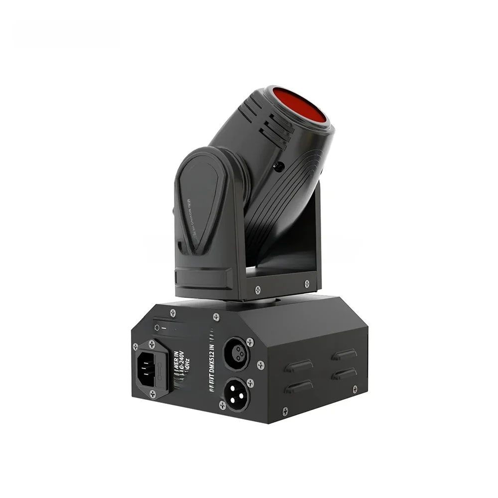 Gorąca sprzedaż Mini LED 10W Spot Beam Moving Head Light Lyre DMX512 Stage Light Stroboscope For Home Entertainment Professional Stage — zdjęcie 2