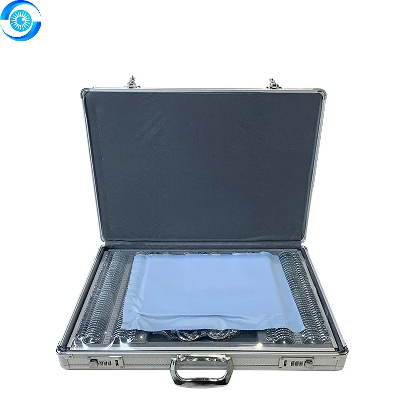 266 Pcs Complete Trial Lens Set Metal Ring TLS-266  with Trail Frame for Professional Optometry Use
