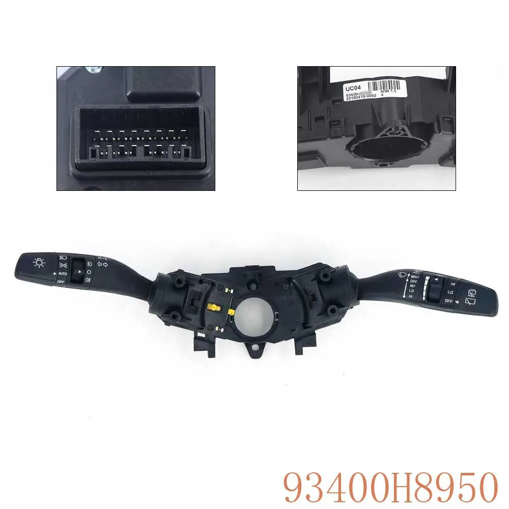 

93400H8950 Fog Light Turn Signal Switch Headlight Control Lever Wiper Switch for Kia rio 2017-2019 Car Auto Part