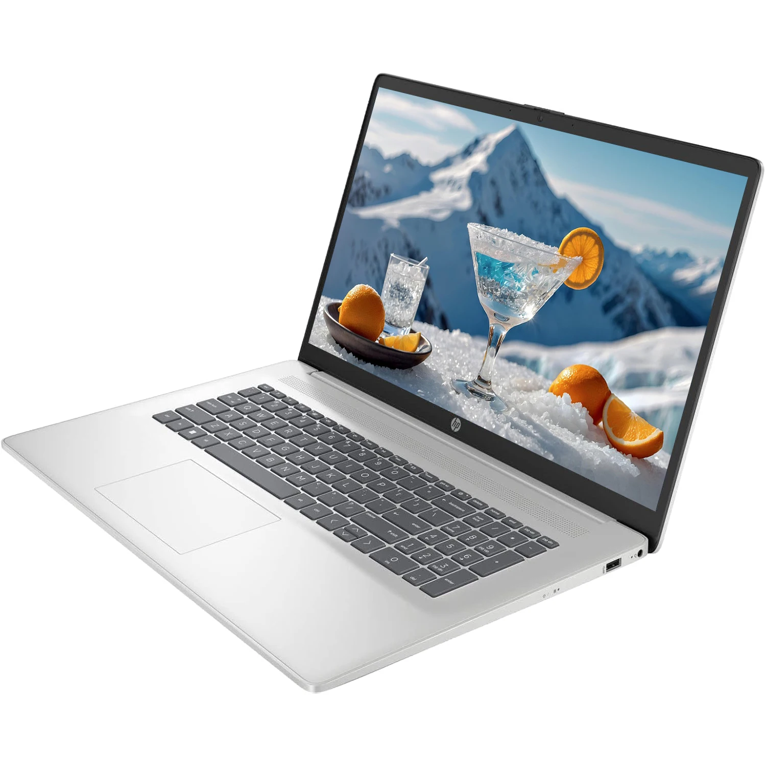HP 17T 비즈니스 노트북, 17.3인치 HD 디스플레이, 인텔 코어 i5-1334U, 64GB RAM, 2TB SSD, Wi-Fi 6, 윈도우 11 홈, 실버