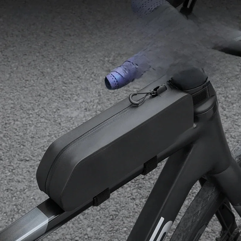 AliExpress ESLNF Bike Tube Bag Mountain Road Bike Large Capacity Hard Shell Waterproof Front Handlebar Pack Bike Riding Equipment