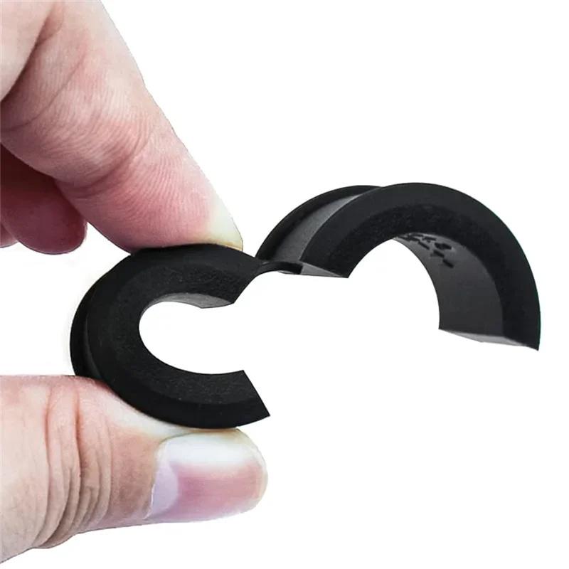 Johonneur en silicone pour guidon de vélo, pièces de vélo, adaptateur, 31.8 à 25.4, 22.2, 8 pièces