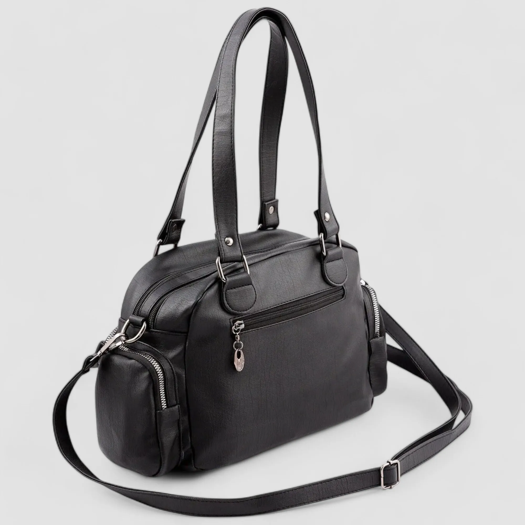 Lederax Faux Leather Multicompartment Women's Crossbody Bags Shoulder Bag LD510 image 6