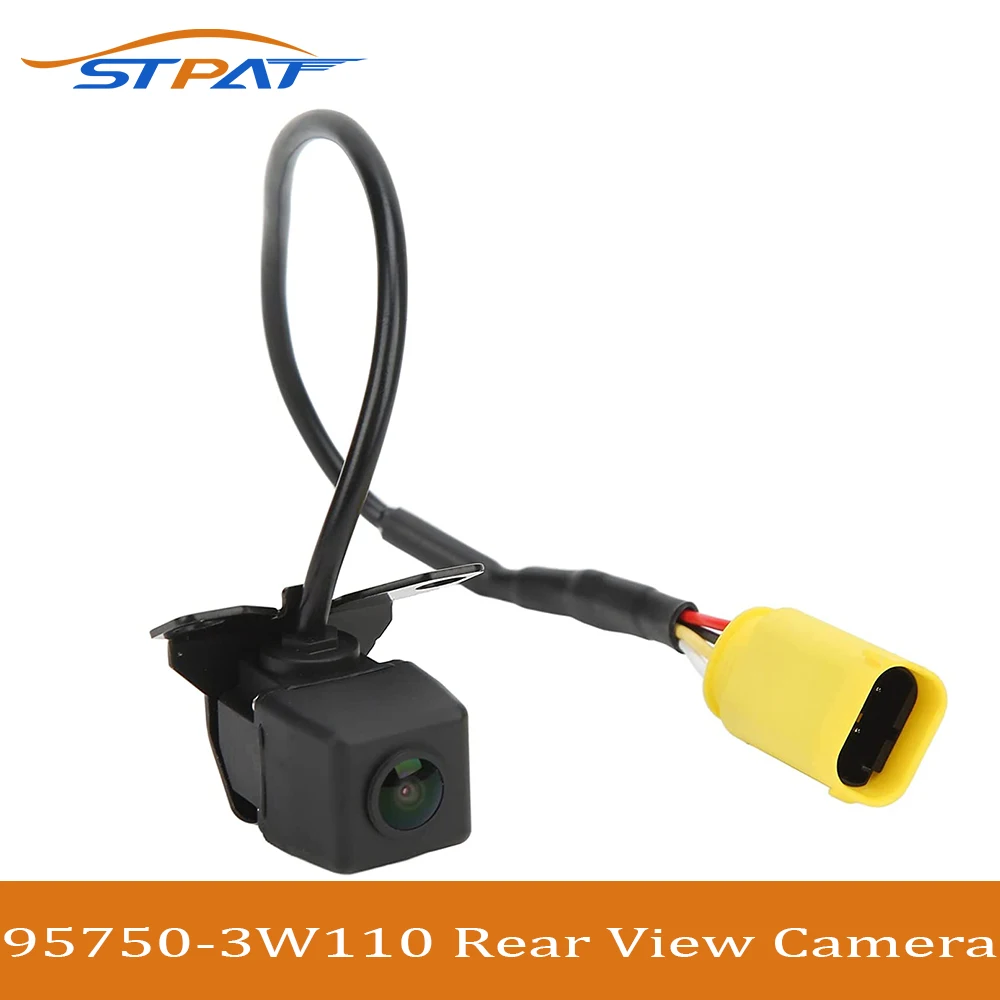 STPAT 95750‑3W110 Backup Camera Waterproof Rear Parking Assist Camera Replacement for Kia Sportage 2011‑2014 957503W110