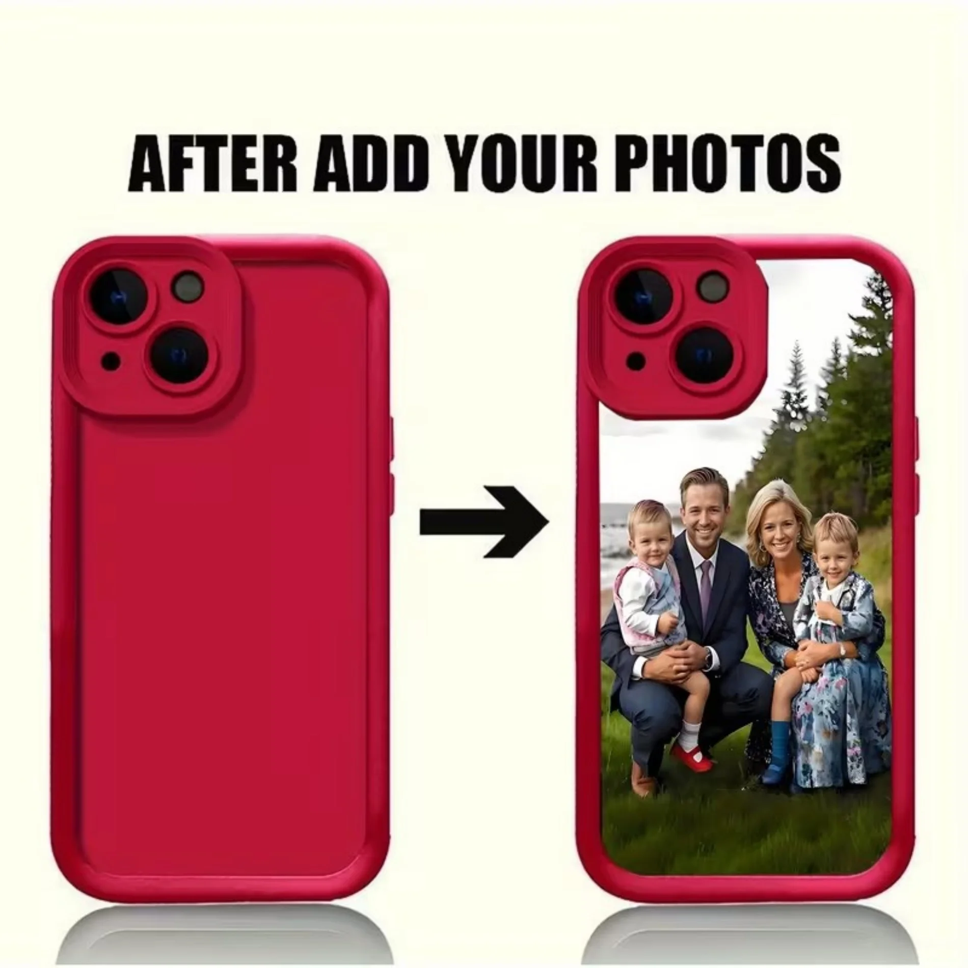 DIY Customized Beloved One Photo Phone Case For iPhone 18 17 16 15 14 13 12 11 Pro XS Max Plus Mini Air 16e 17e Shockproof Cover