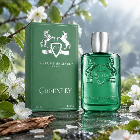 Parfums De Marly Women Parfums De Marly Greenley Eau De Parfum For Men, Fresh Woody Fragrance, Elegant Scent, 125ml Long-Lasting Perfume men and Women fragrance Everyday Use Valentine's Day Gifts