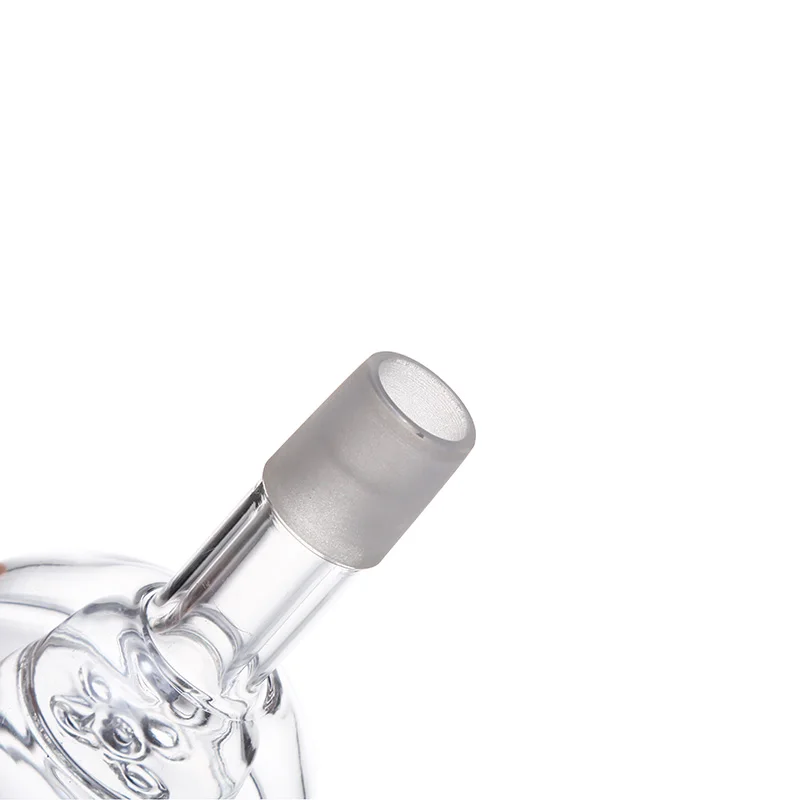 24 مللي متر (0.94 بوصة) حجم مشترك جدار مزدوج الزجاج وعاء التبغ رئيس ل الشيشة الشيشة التدخين وعاء مقاوم للحرارة مع حامل الفحم #3