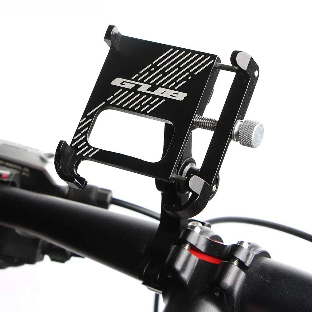 AliExpress GUB PLUS11 Bicycle Motorcycle Phone Mount Aluminum Alloy Bike Phone Holder with 360° Rotation Adjustable 4 to 6.8 Inch Phone GPS